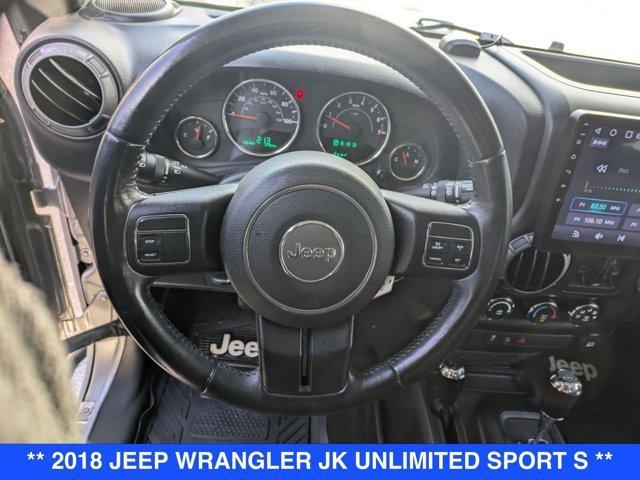 used 2018 Jeep Wrangler JK Unlimited car, priced at $22,917