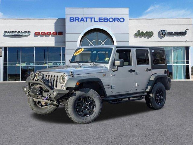 used 2018 Jeep Wrangler JK Unlimited car, priced at $22,917