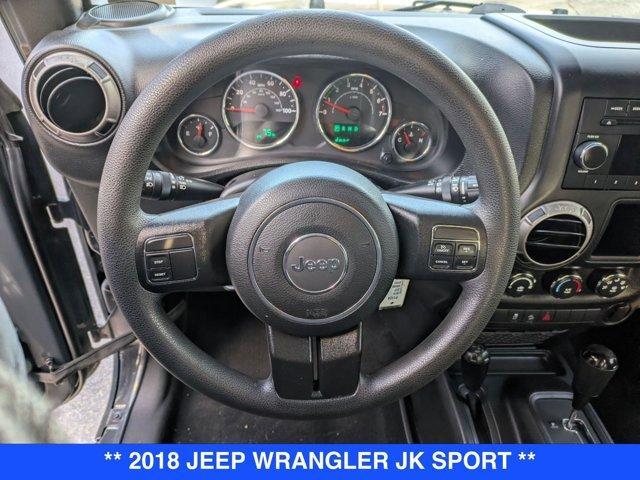 used 2018 Jeep Wrangler JK car, priced at $20,117