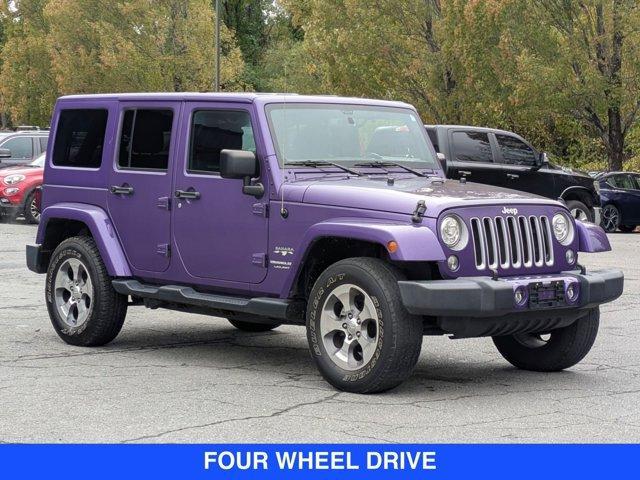 used 2018 Jeep Wrangler JK Unlimited car, priced at $24,917