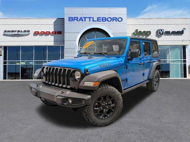 used 2022 Jeep Wrangler Unlimited car, priced at $30,917