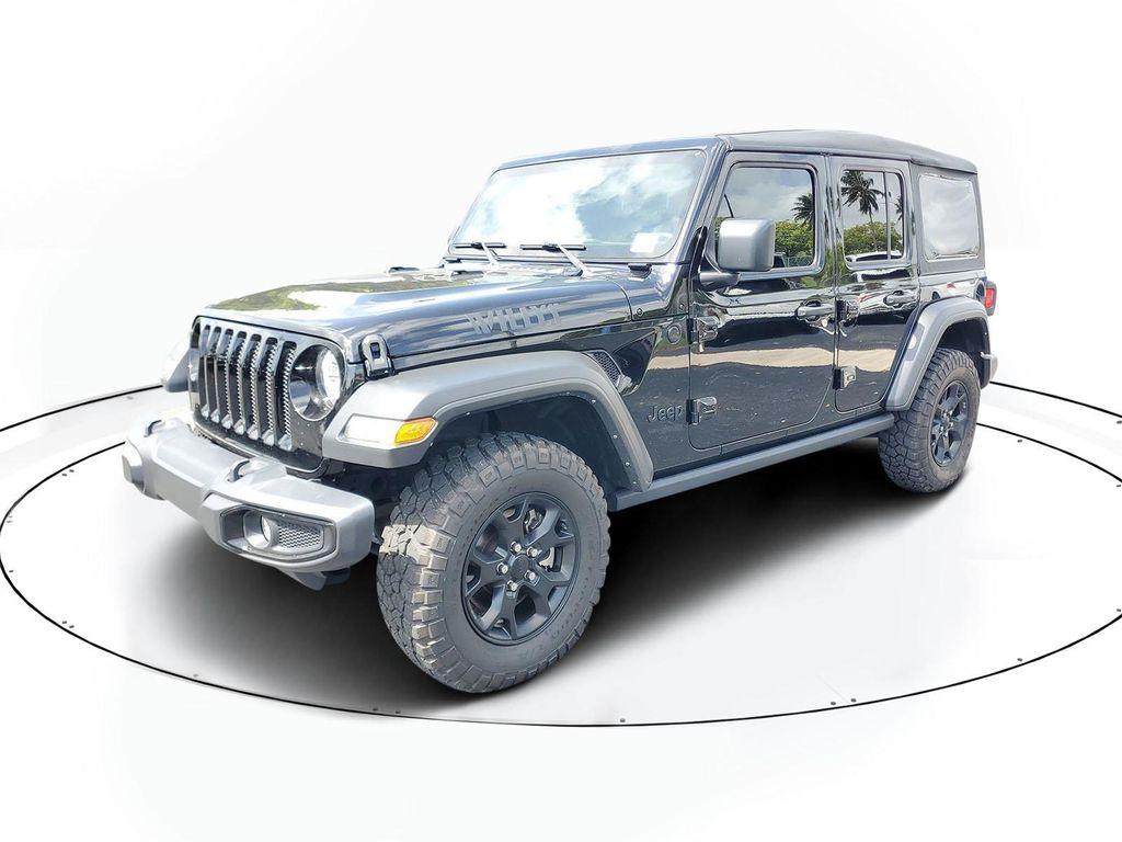 used 2022 Jeep Wrangler Unlimited car, priced at $23,690