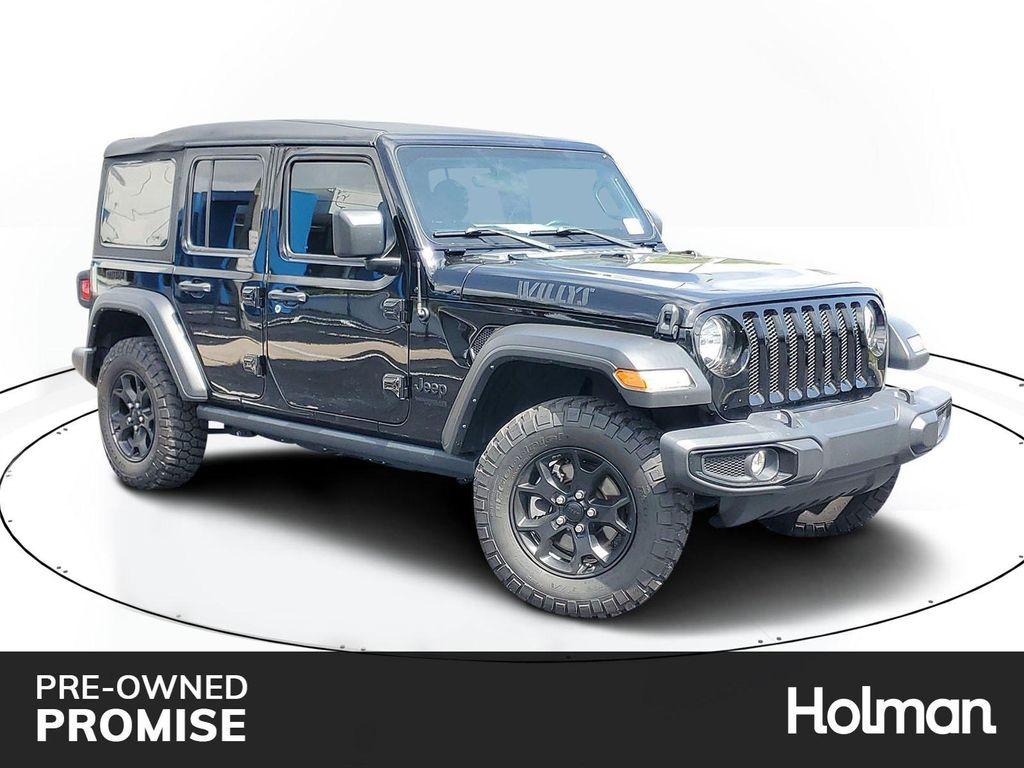 used 2022 Jeep Wrangler Unlimited car, priced at $23,690
