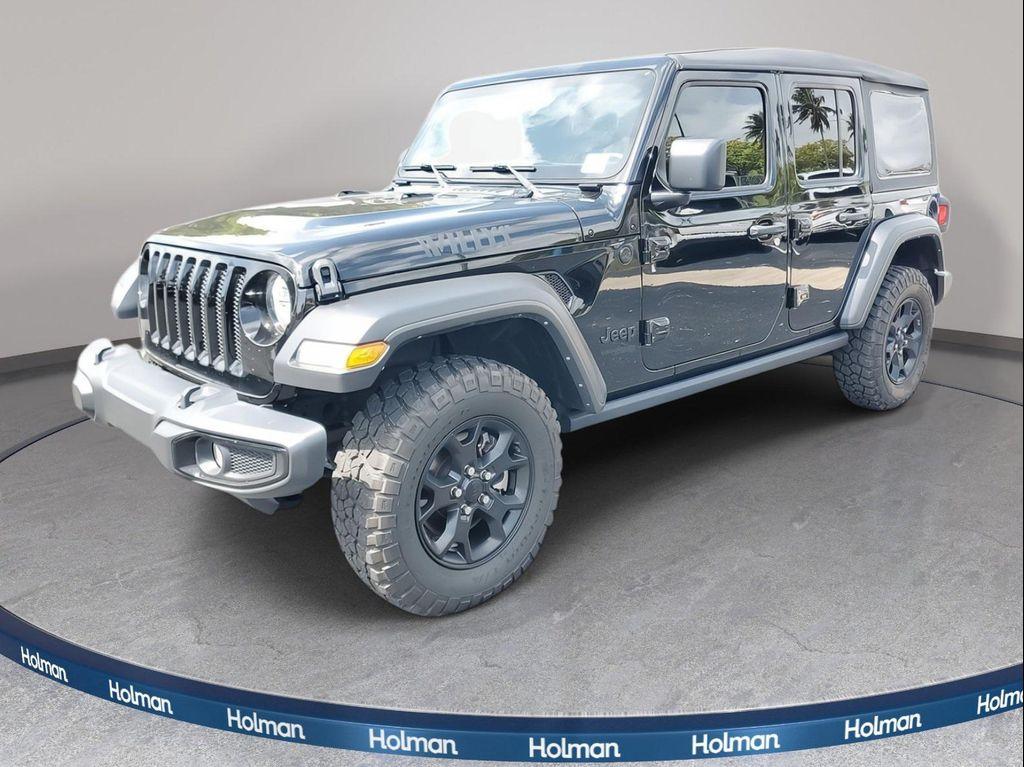 used 2022 Jeep Wrangler Unlimited car, priced at $23,495