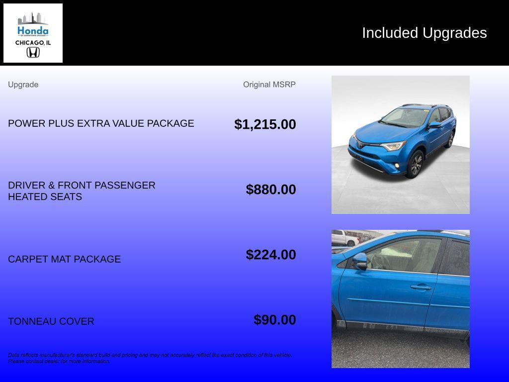 used 2018 Toyota RAV4 car, priced at $18,100