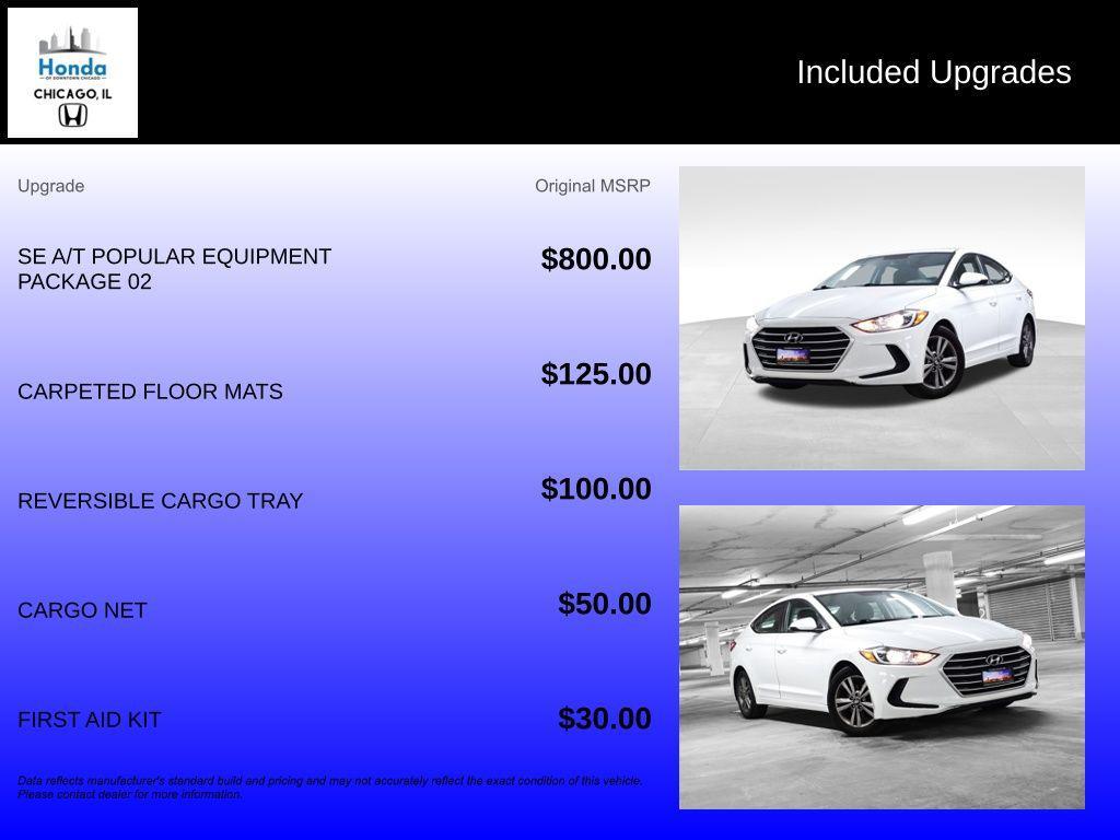 used 2017 Hyundai Elantra car, priced at $10,000