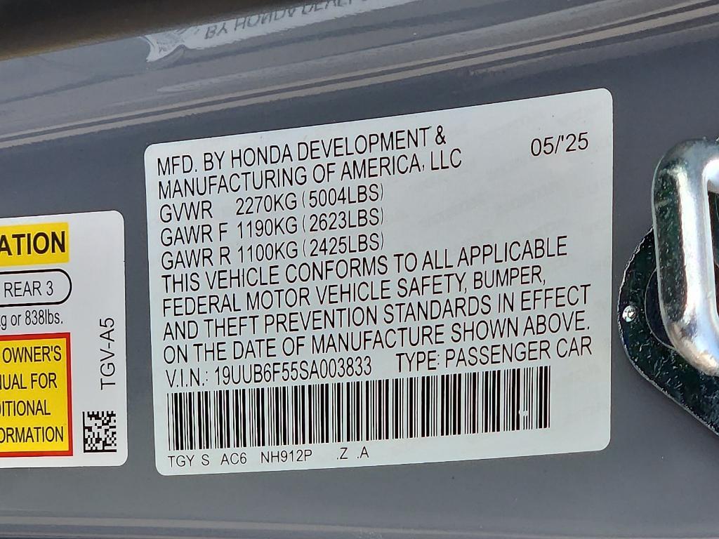 new 2025 Acura TLX car, priced at $49,046