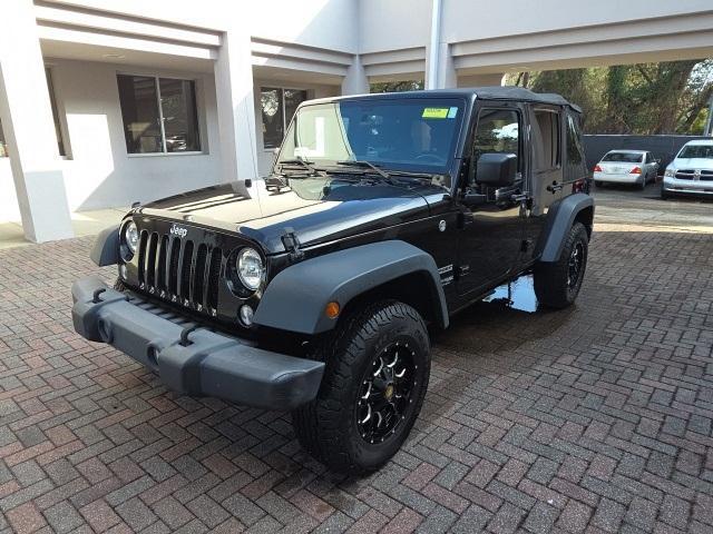 used 2018 Jeep Wrangler JK Unlimited car, priced at $19,500