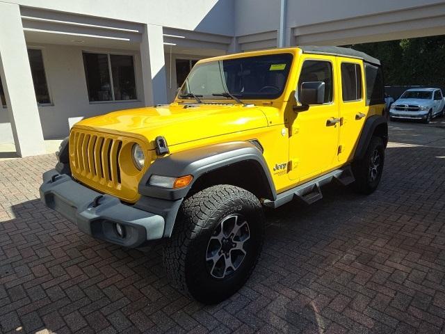 used 2019 Jeep Wrangler Unlimited car, priced at $18,495