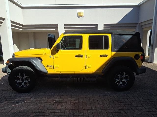 used 2019 Jeep Wrangler Unlimited car, priced at $18,495