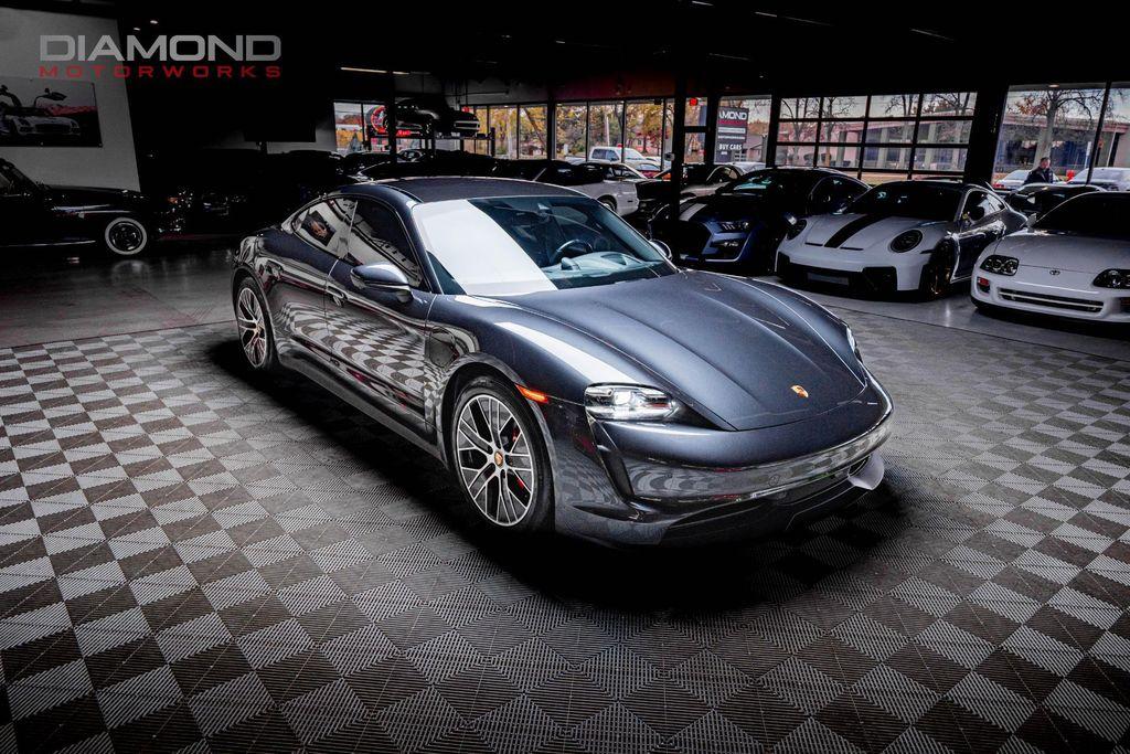 used 2021 Porsche Taycan car, priced at $61,800