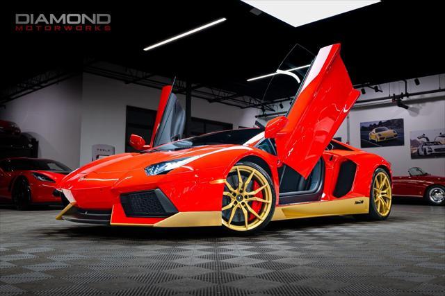 used 2017 Lamborghini Aventador car, priced at $489,800