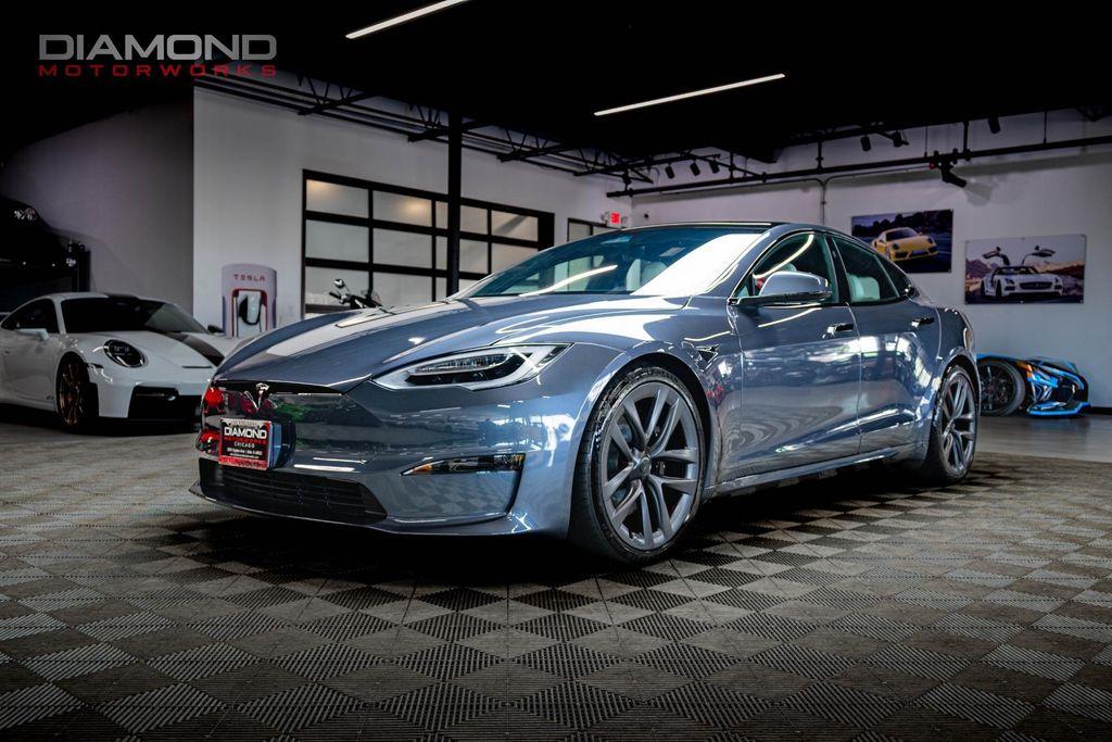 used 2022 Tesla Model S car, priced at $85,800