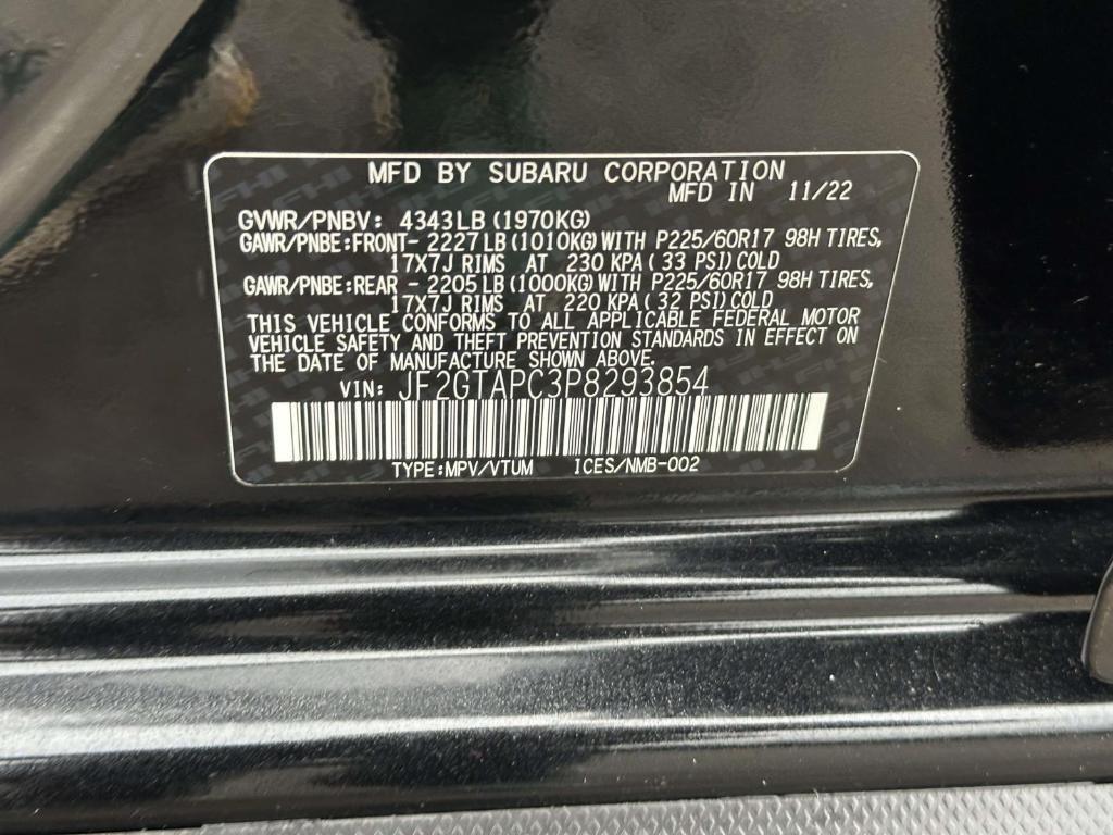 used 2023 Subaru Crosstrek car, priced at $21,996