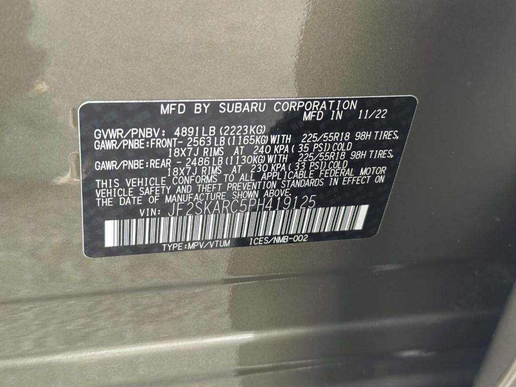 used 2023 Subaru Forester car, priced at $26,996