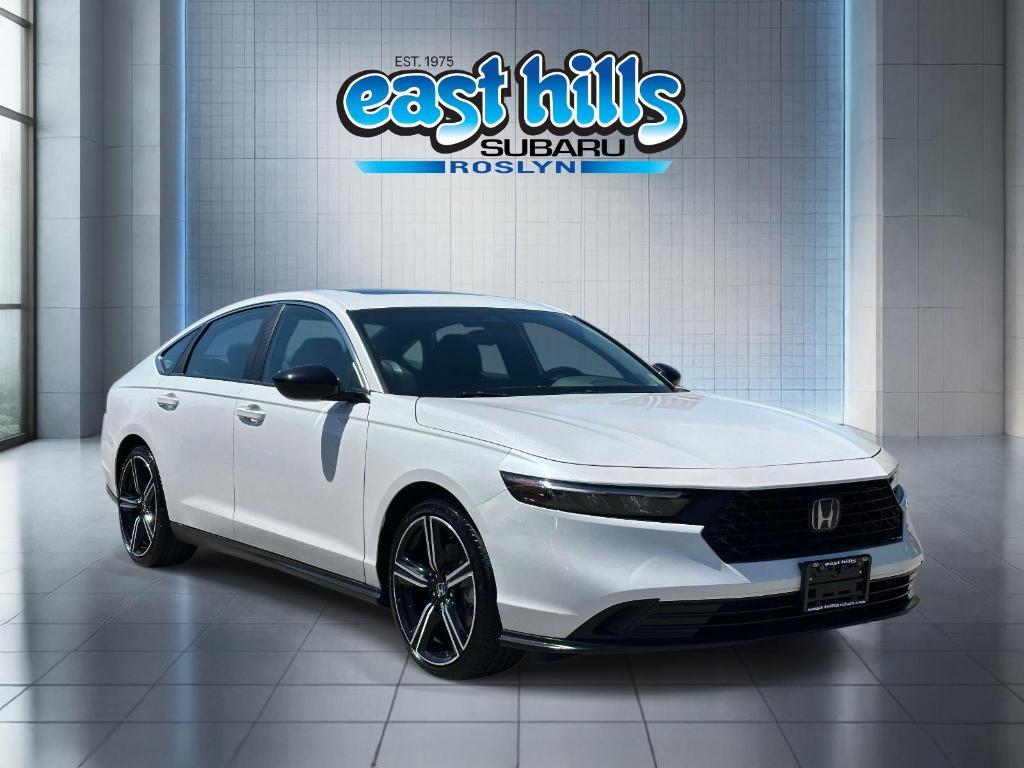 used 2024 Honda Accord Hybrid car, priced at $26,171