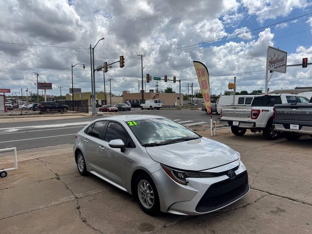 used 2021 Toyota Corolla Hybrid car, priced at $12,988