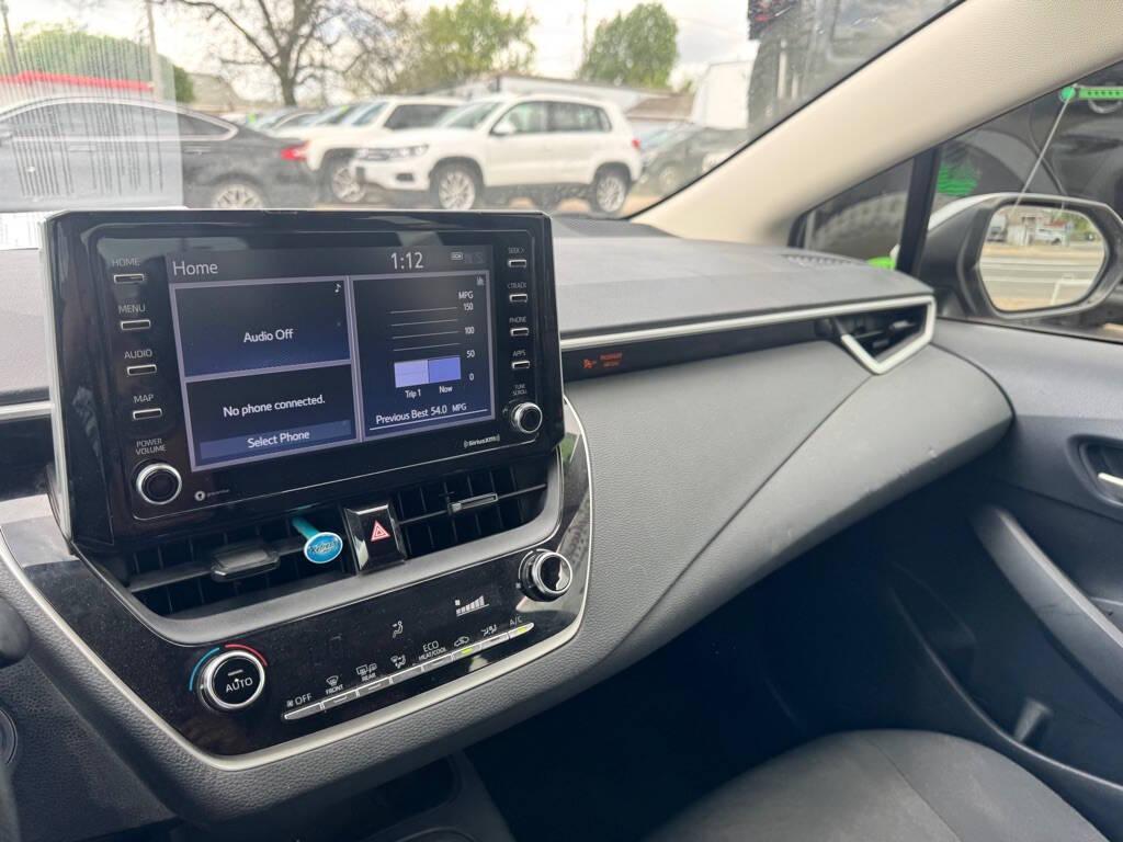 used 2021 Toyota Corolla Hybrid car, priced at $12,988