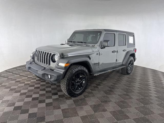 used 2021 Jeep Wrangler Unlimited car, priced at $26,712