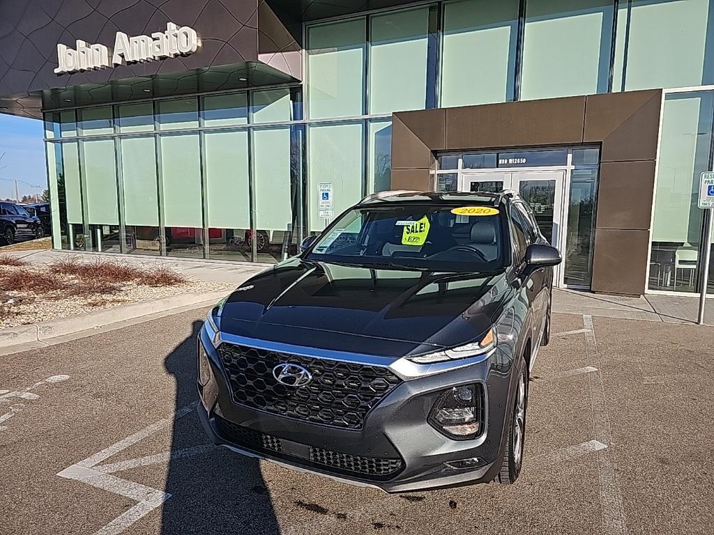 used 2020 Hyundai Santa Fe car, priced at $18,988