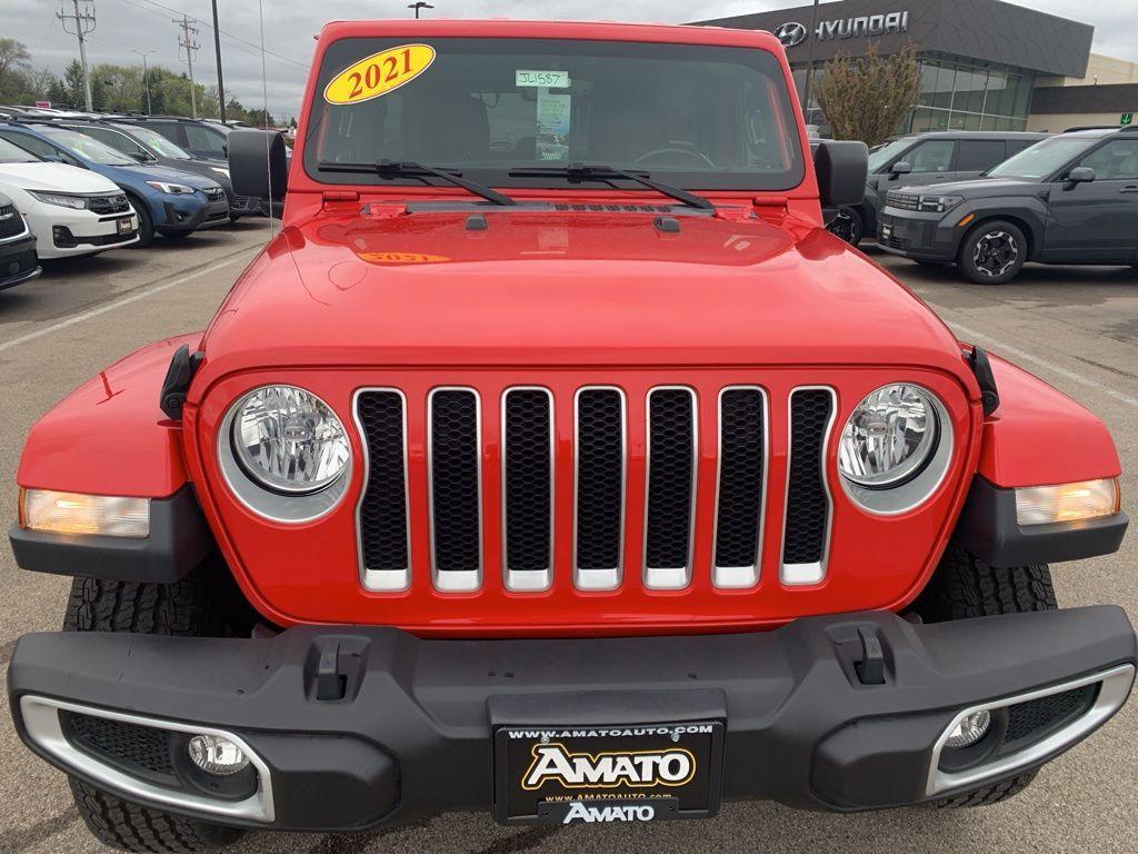 used 2021 Jeep Wrangler Unlimited car, priced at $28,776