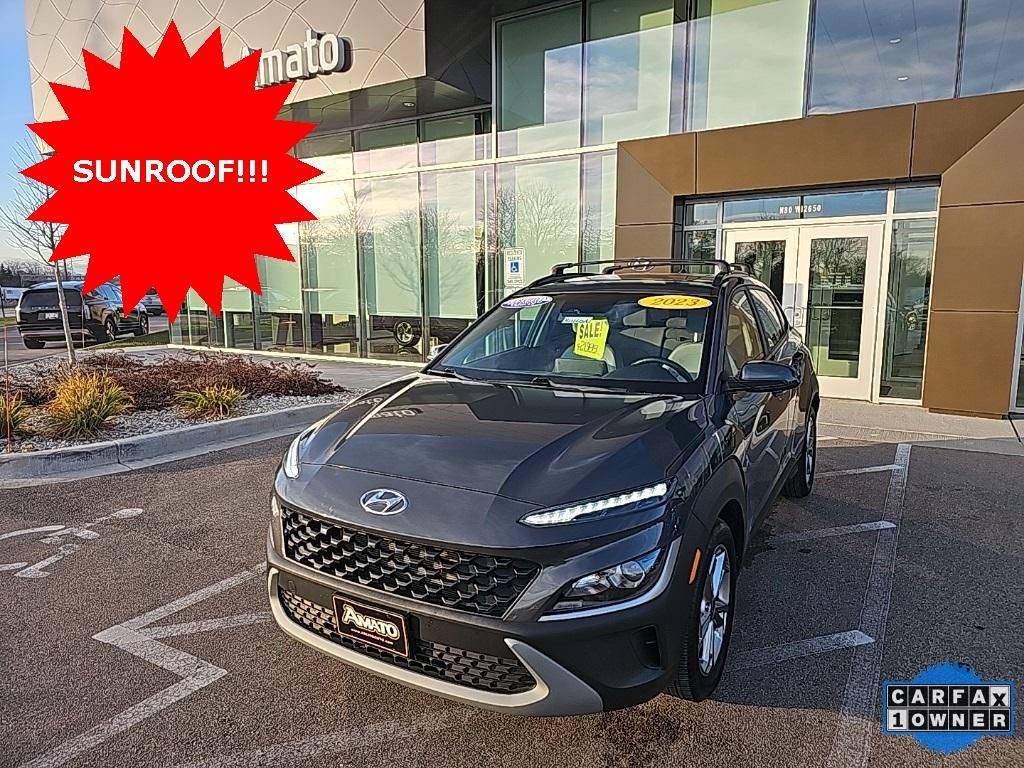 used 2023 Hyundai Kona car, priced at $19,998