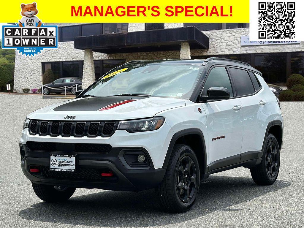 used 2024 Jeep Compass car, priced at $19,000