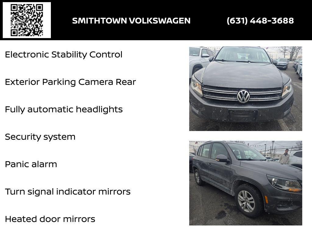 used 2016 Volkswagen Tiguan car, priced at $8,000