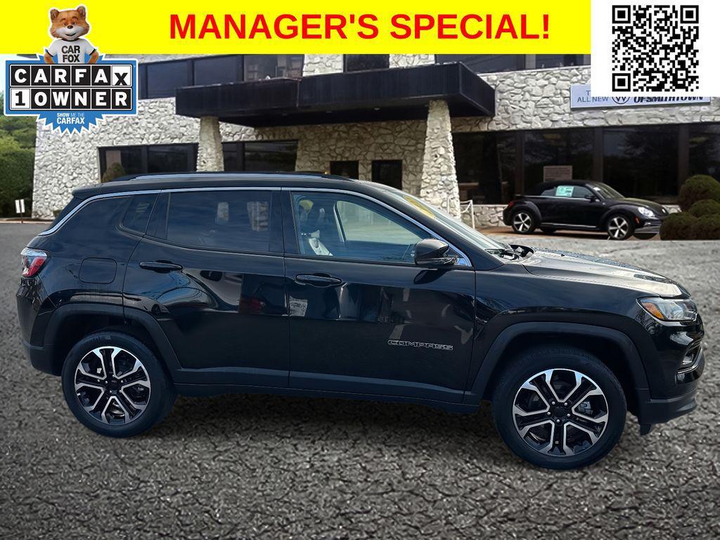 used 2022 Jeep Compass car, priced at $19,000
