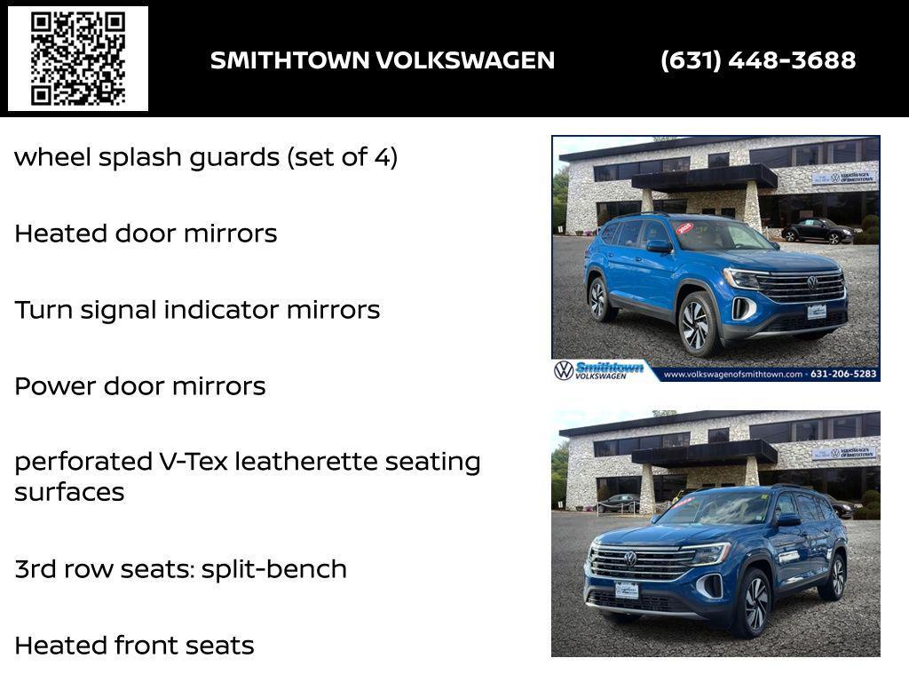 used 2025 Volkswagen Atlas car, priced at $34,883