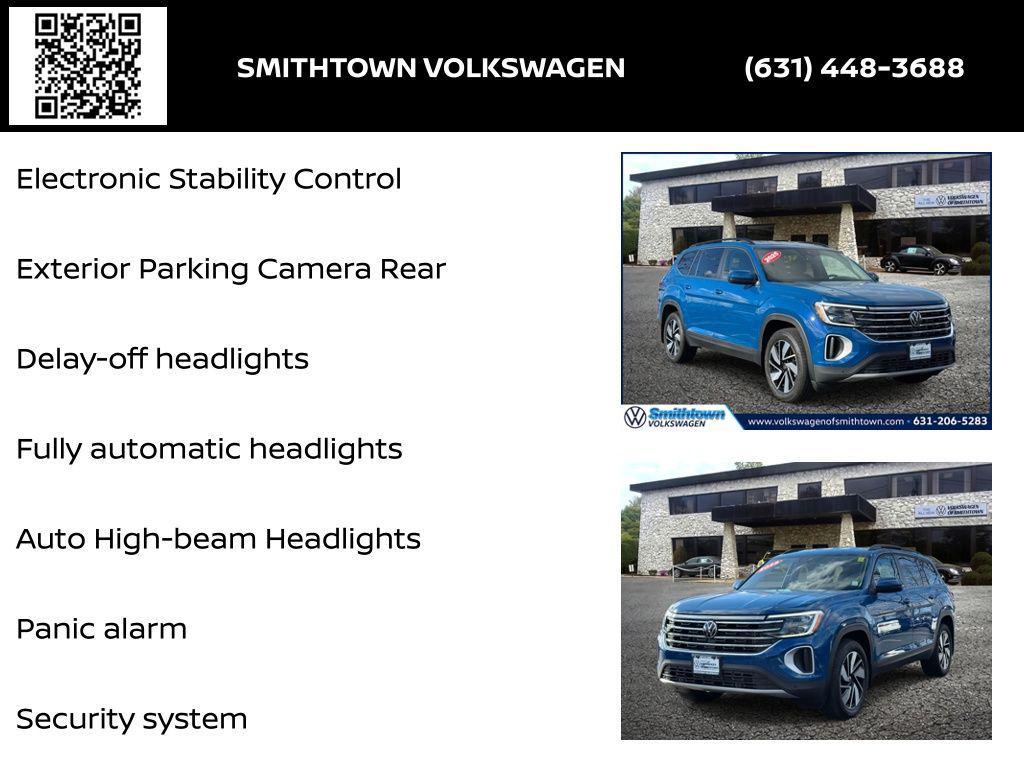 used 2025 Volkswagen Atlas car, priced at $34,883