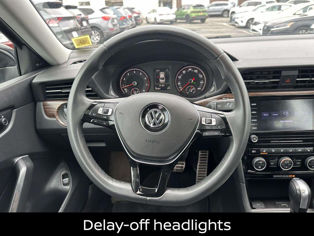 used 2022 Volkswagen Passat car, priced at $18,298