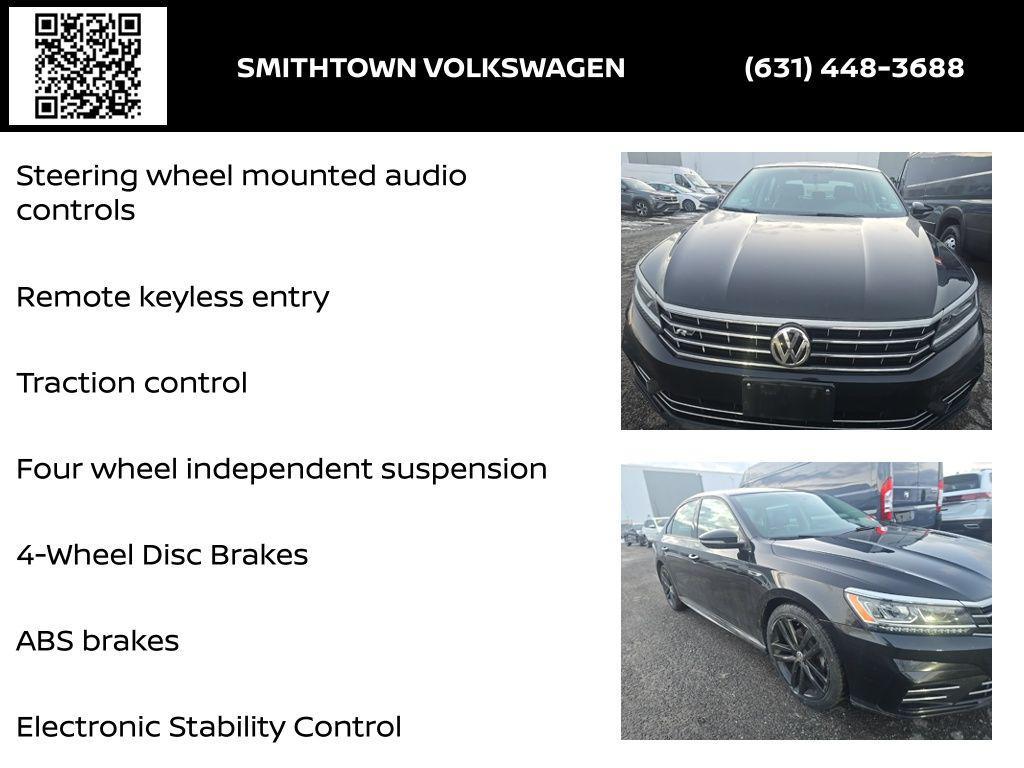 used 2018 Volkswagen Passat car, priced at $9,500