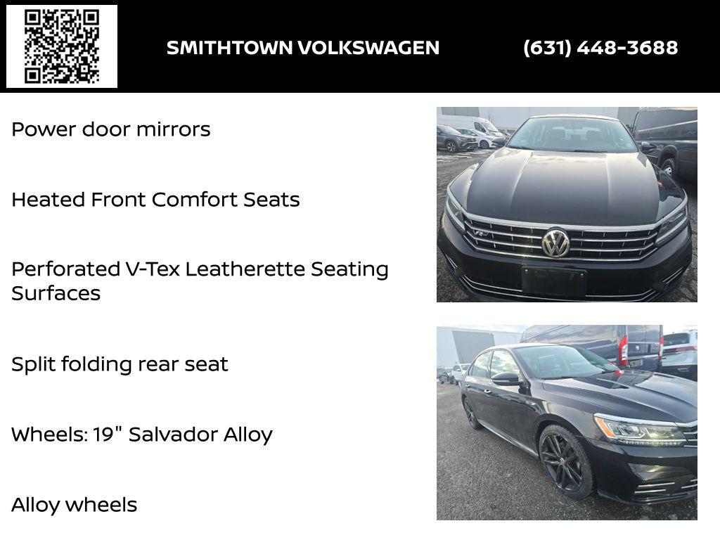 used 2018 Volkswagen Passat car, priced at $9,500