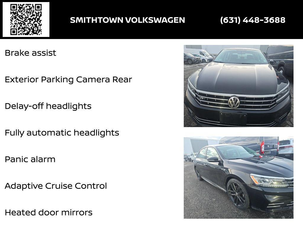 used 2018 Volkswagen Passat car, priced at $9,500
