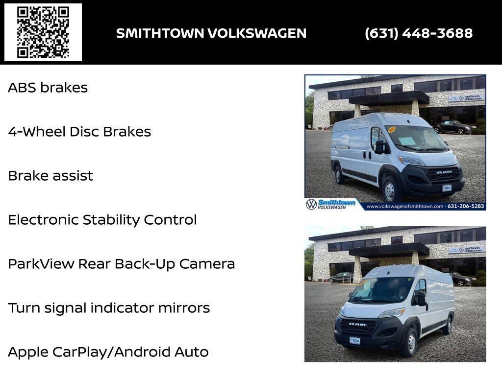used 2023 Ram ProMaster 2500 car, priced at $24,675