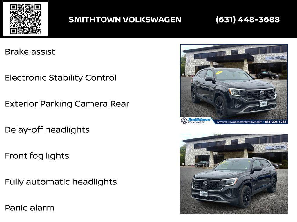 used 2024 Volkswagen Atlas Cross Sport car, priced at $25,600