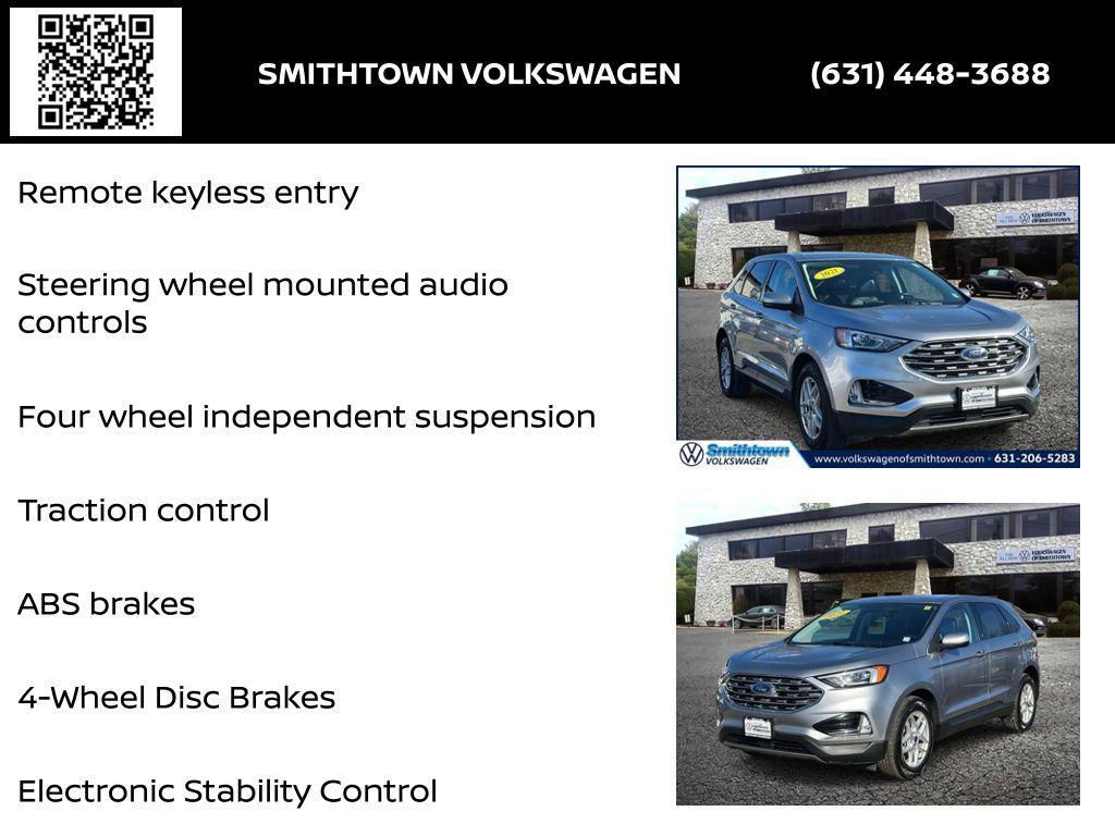 used 2021 Ford Edge car, priced at $14,862