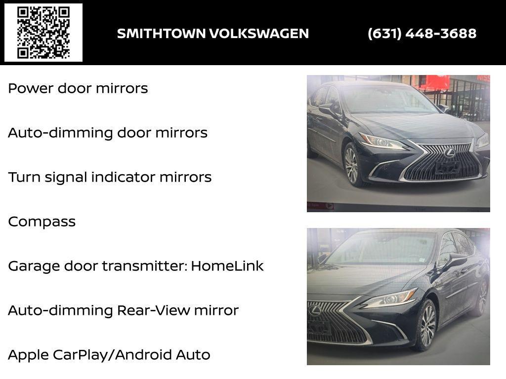 used 2021 Lexus ES 250 car, priced at $24,000