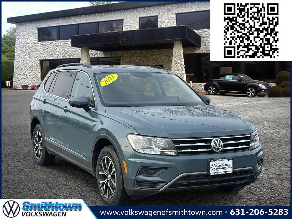 used 2021 Volkswagen Tiguan car, priced at $15,487