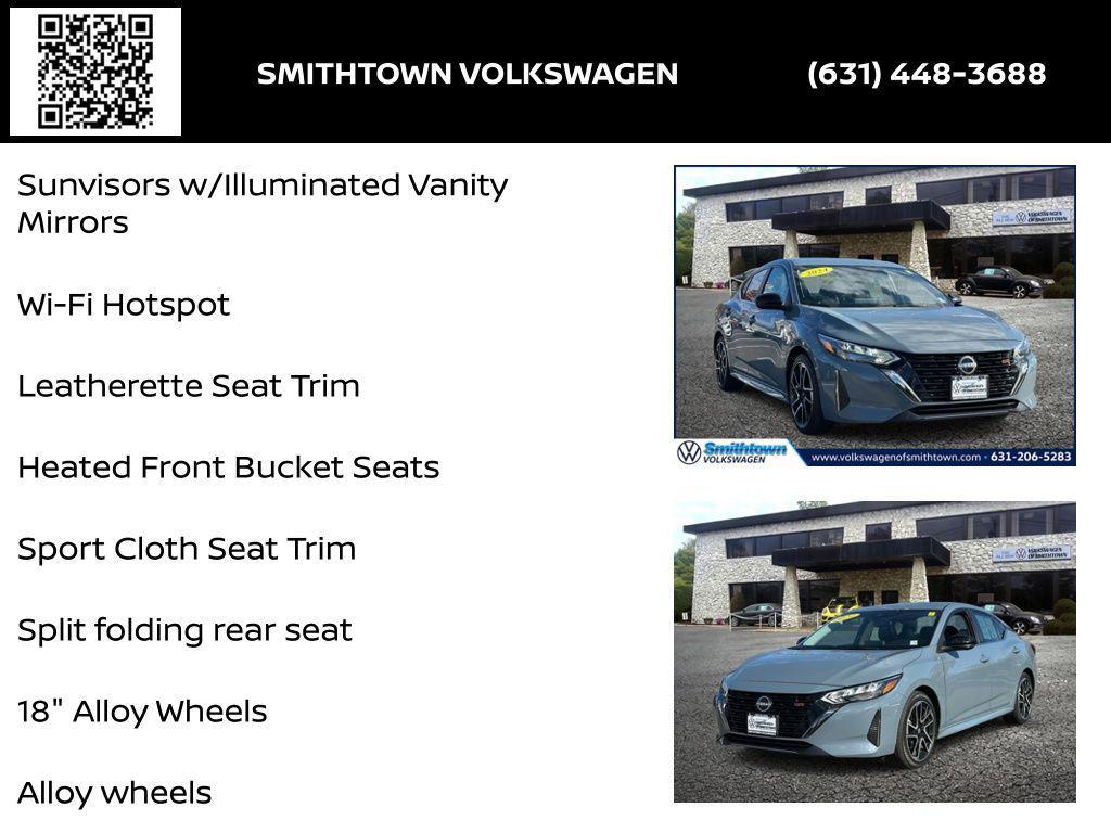 used 2024 Nissan Sentra car, priced at $14,000