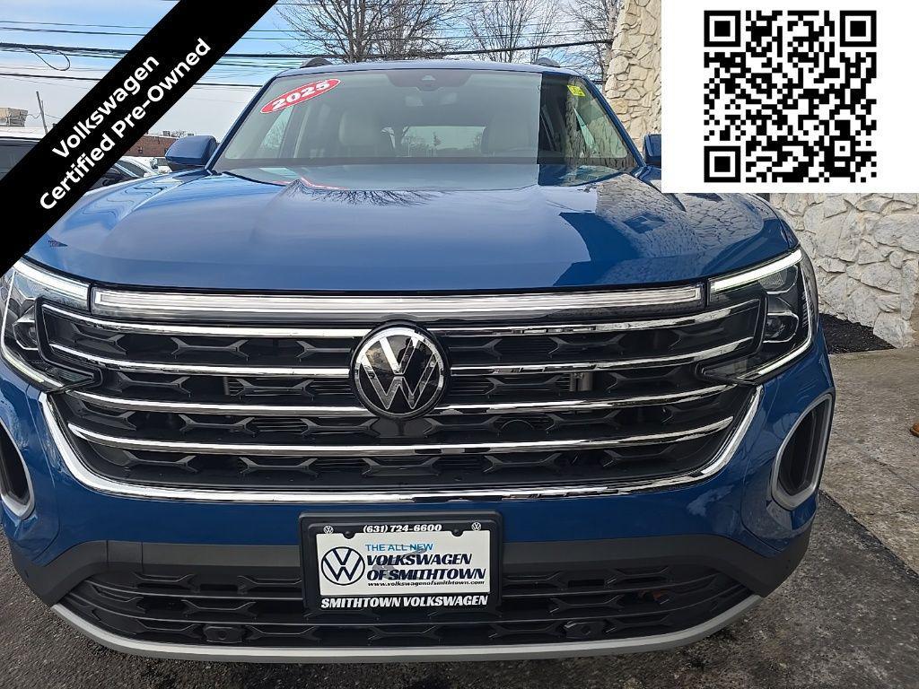 used 2025 Volkswagen Atlas car, priced at $37,200