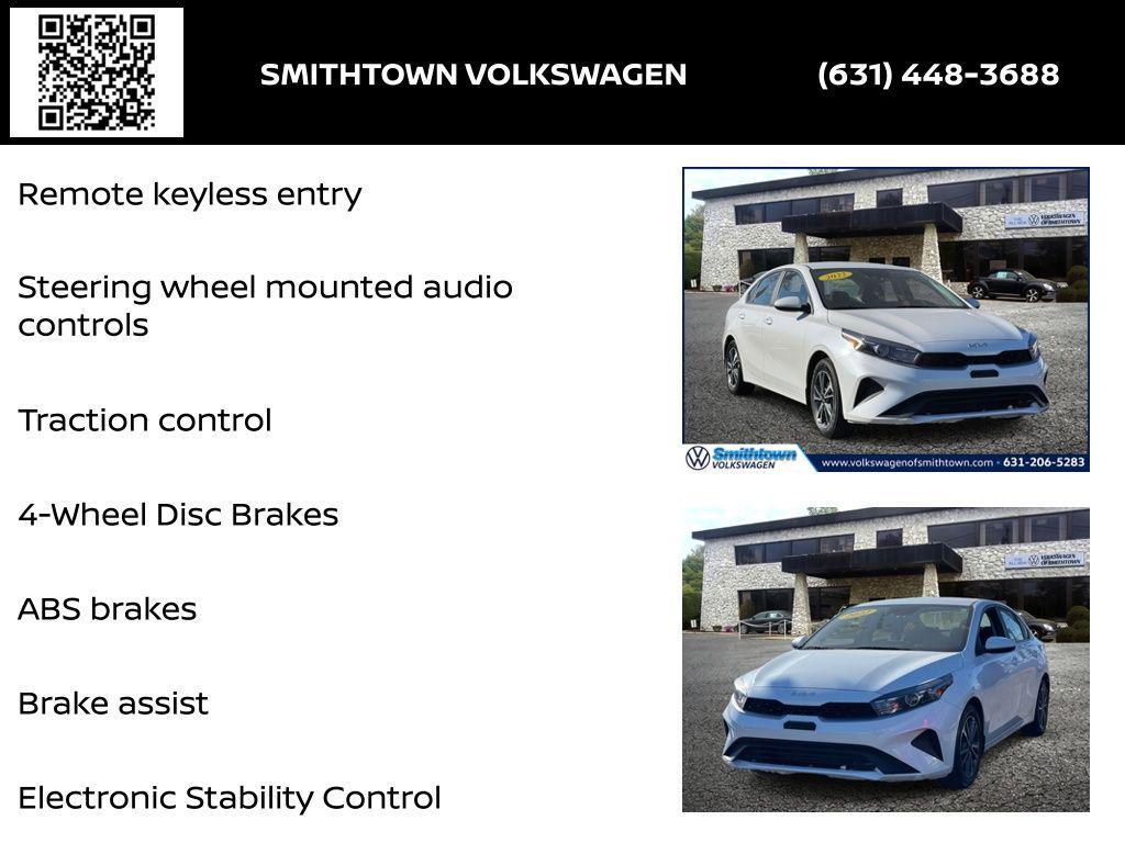 used 2022 Kia Forte car, priced at $12,000