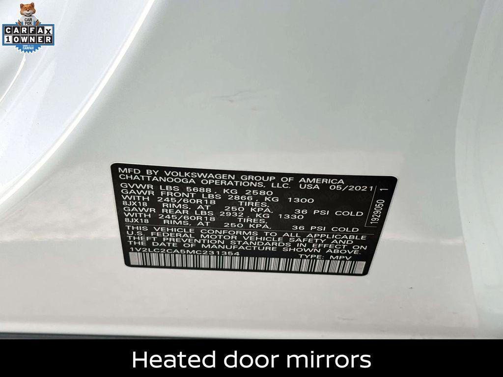 used 2021 Volkswagen Atlas Cross Sport car, priced at $21,530