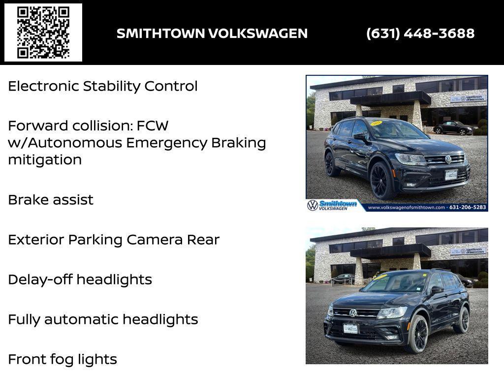 used 2021 Volkswagen Tiguan car, priced at $16,489