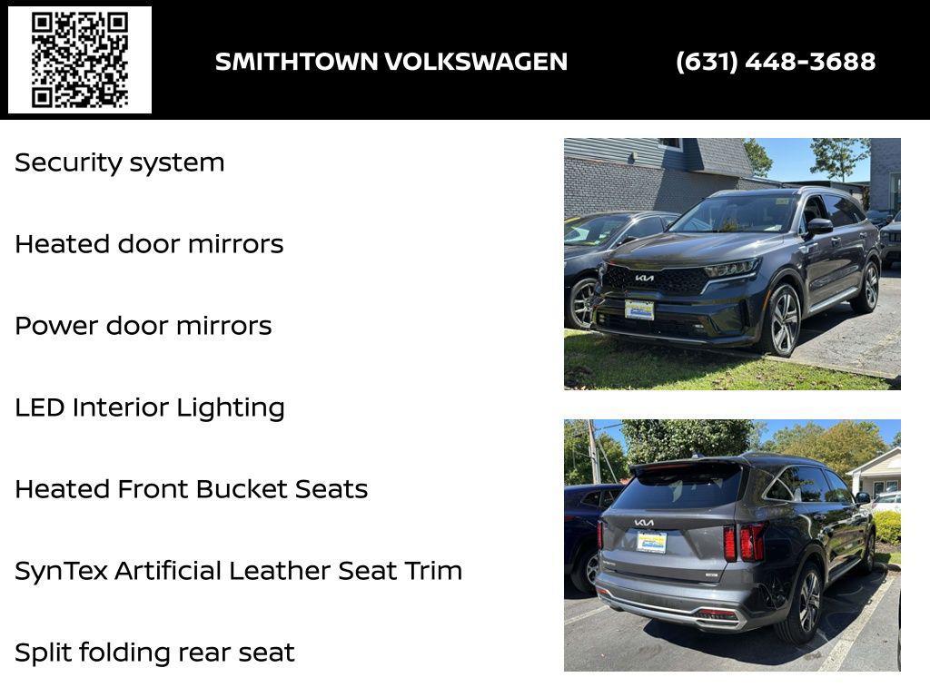 used 2023 Kia Sorento Hybrid car, priced at $23,800