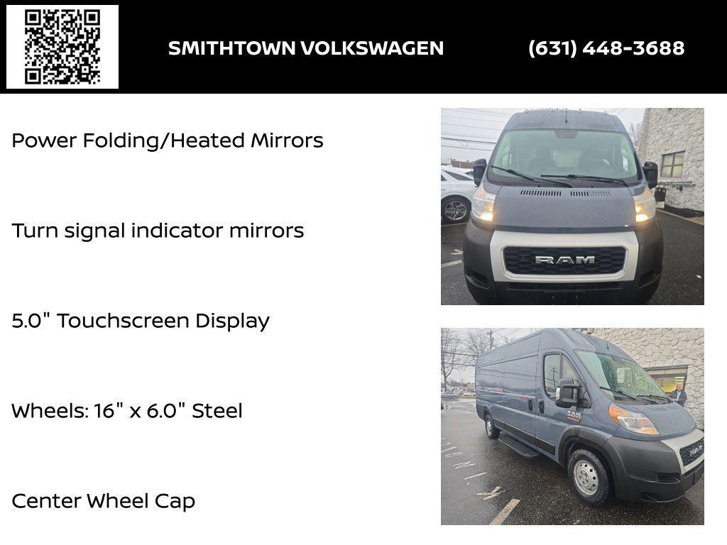 used 2021 Ram ProMaster 3500 car, priced at $23,946