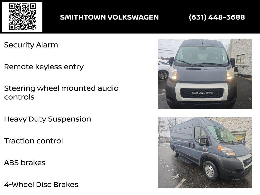 used 2021 Ram ProMaster 3500 car, priced at $23,946