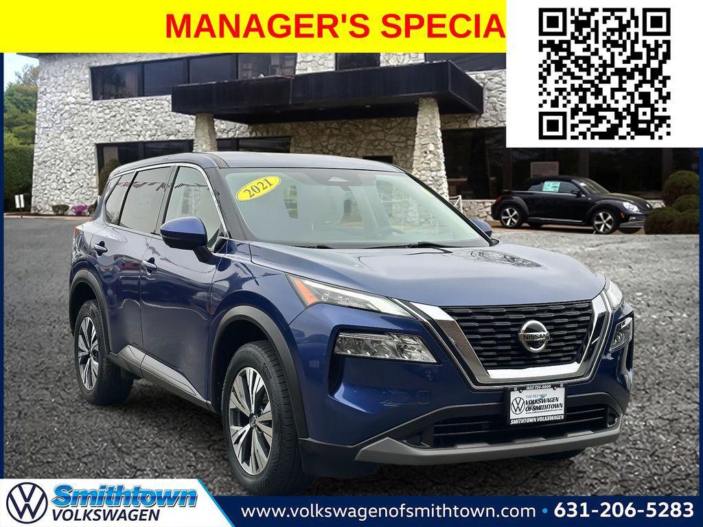 used 2021 Nissan Rogue car, priced at $14,000