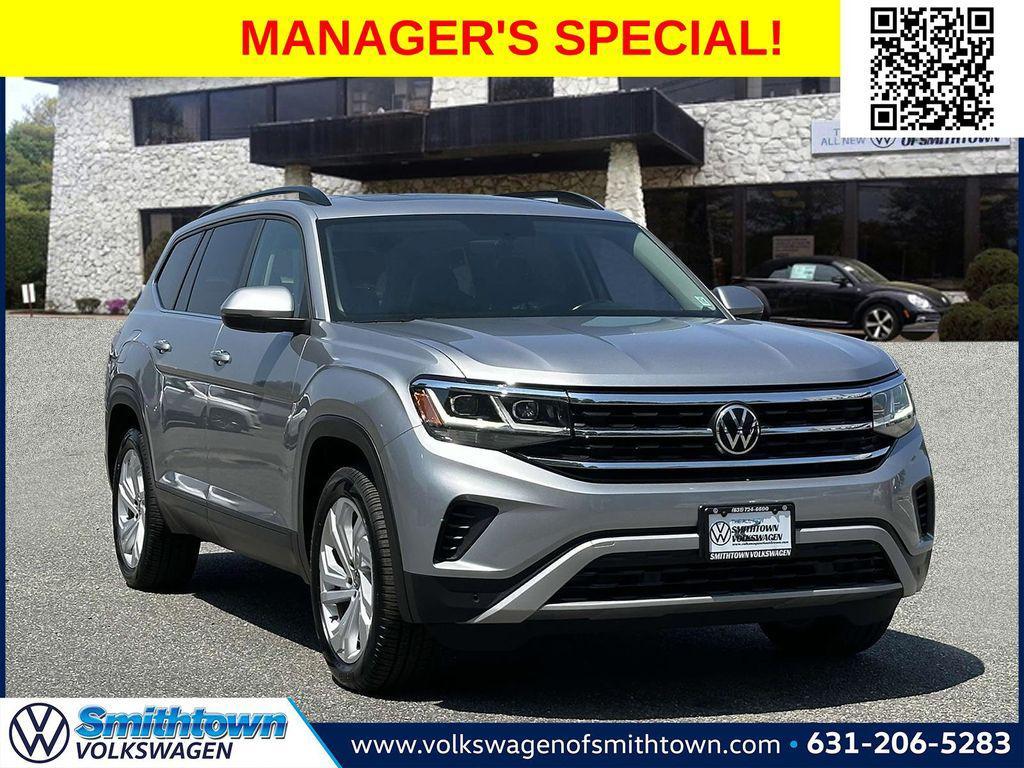 used 2021 Volkswagen Atlas car, priced at $17,000